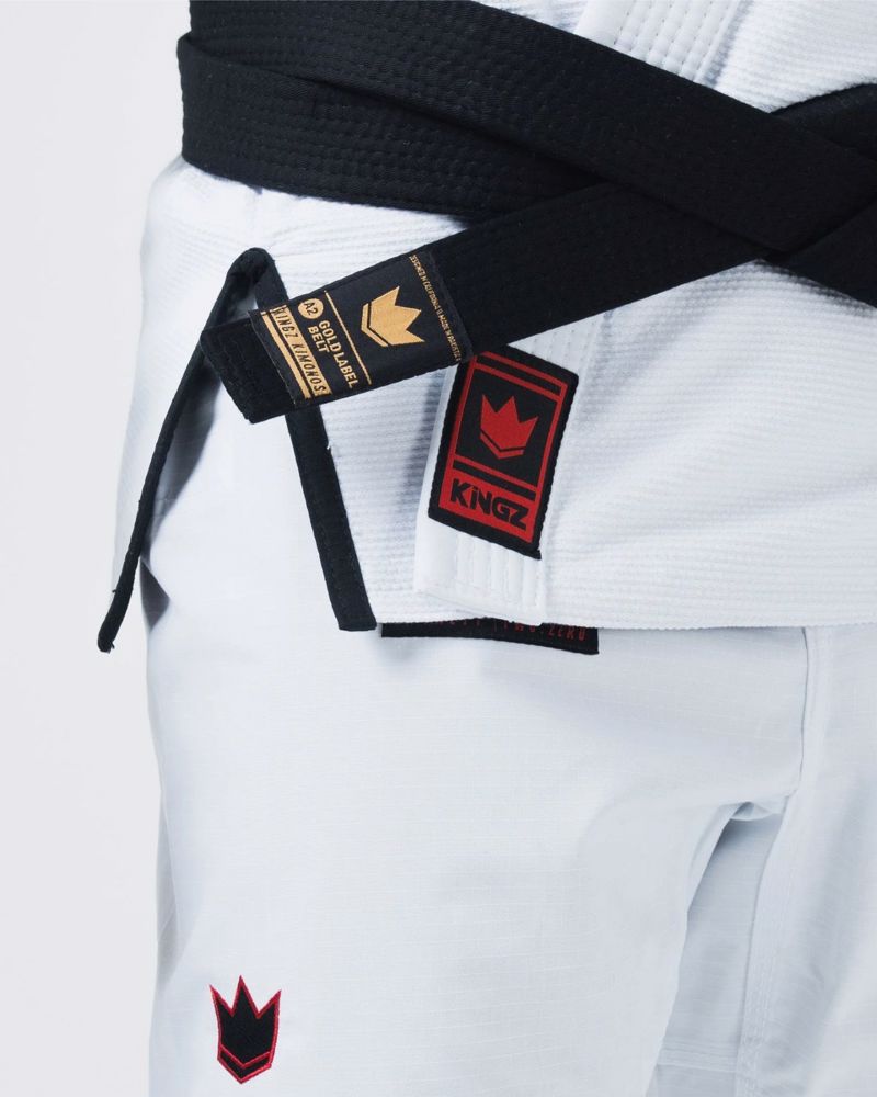 KINGZ Ultralight 2.0 BJJ GI - white